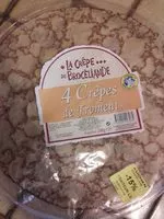 Mängden socker i La crêpe de Broceliande