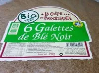 Mängden socker i Galettes bio blé noir La Crêpe Brocéliande