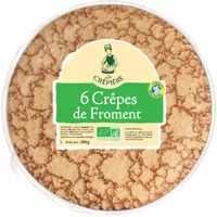 Mängden socker i 6 Crêpes de Froment Biologiques en sachet