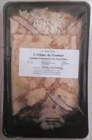 Mängden socker i 2 Crêpes de Froment Jambon Emmental à la Forestière