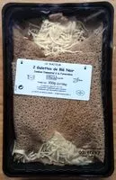 Mängden socker i 2 Galettes de Blé Noir Jambon, Emmental, à la Forestière