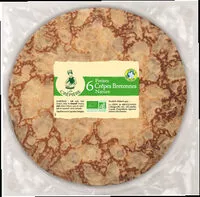 Mängden socker i 6 Petites Crêpes Bretonnes Nature Biologiques en sachet