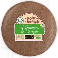 Mängden socker i 4 Galettes de Blé Noir Biologiques Tradition Bretagne en sachet