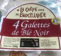 Mängden socker i Galettes de blé noir