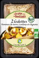 Mängden socker i Galettes - pommes de terre lardons oignons