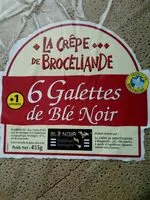 Mängden socker i Galette de blé noir