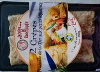 Mängden socker i Crêpe Fricassée de la Mer aux petits légumes