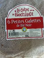 Mängden socker i Les petites crêpes de Broceliande