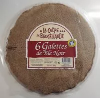 Mängden socker i 6 Galettes de Blé Noir