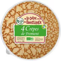 Mängden socker i 4 Crêpes de Froment Biologiques en barquette