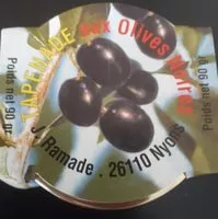 Mängden socker i Tapenade aux olives noires