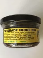 Mängden socker i Tapenade noire Bio