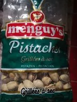 Mängden socker i Menguy's pistaches grillees a sec 300 g