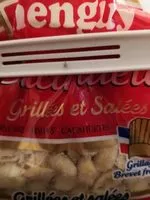 Mängden socker i Cacahuètes Grillées à Sec