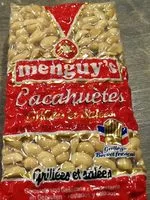 Mängden socker i Cacahuètes grillées et salées