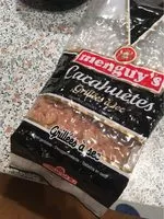 Mängden socker i Cacahuètes grillées salées