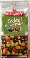 Mängden socker i Menguy's Cocktail olives pistou le paquet de 250 g