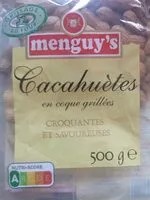 Mängden socker i Cacahuètes en coque