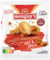 Mängden socker i Menguy's cacahuetes enrobees hot & spicy 170 g