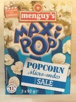 Mängden socker i Popcorn salé