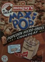Mängden socker i Popcorn micro-ondes au chocolat