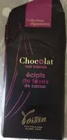 Mängden socker i Tablette Chocolat Noir Intense Feve De Cacao