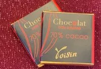 Mängden socker i Chocolat noir intense 70% cacao