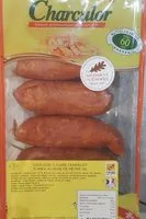 Mängden socker i Saucisse à cuire chapelet fumée au bois de hêtre x6
