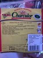 Mängden socker i Assiette de cochon de lait