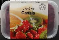 Mängden socker i Sorbet cassis