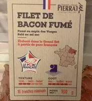 Mängden socker i Filet de bacon fumé