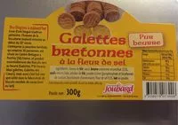 Mängden socker i Galettes Bretonnes à la fleur de sel