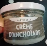 Mängden socker i Crème d'anchoïade