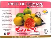 Mängden socker i Pâte de goyave