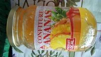 Mängden socker i Confiture Ananas