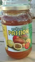 Mängden socker i Confiture passion