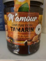 Mängden socker i Confiture De Tamarin M'amour