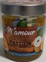 Mängden socker i Confiture extra allégée en sucre Passion-Mangue-Maracudja
