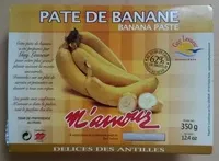 Mängden socker i Pâte de banane