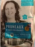 Mängden socker i Pruneaux agents solidaire coufidou