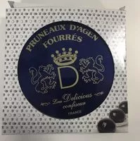 Mängden socker i Pruneaux d'Agen Fourrés