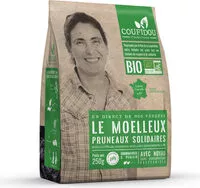 Mängden socker i Pruneaux moelleux biologiques avec noyaux Sabine