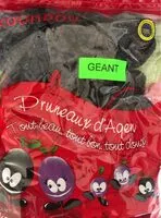 Mängden socker i Pruneaux d'agen