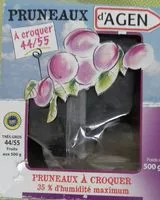 Mängden socker i Pruneaux