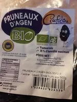 Mängden socker i Pruneaux d'Agen