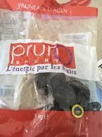 Mängden socker i Pruneaux d'agen