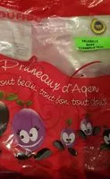 Mängden socker i Coufido pruneaux d' agen