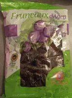 Mängden socker i Pruneaux d Agen dénoyautés