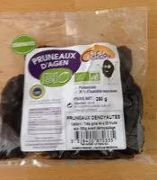 Mängden socker i Pruneaux d'Agen dénoyautés