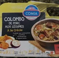 Mängden socker i Colombo de porc aux legumes a la creole